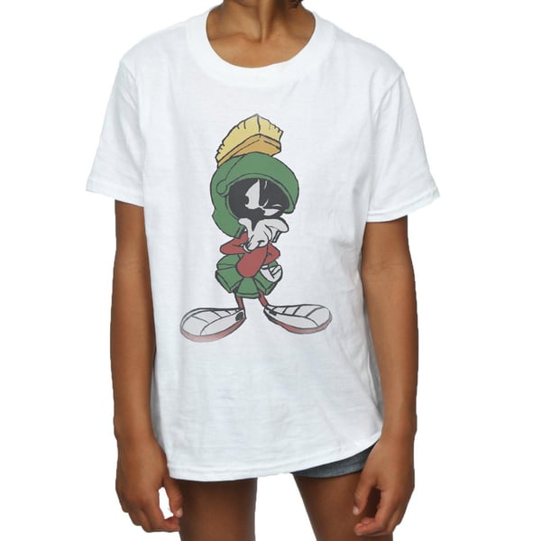 Looney Tunes Girls Marvin The Martian Pose Cotton T-Shirt