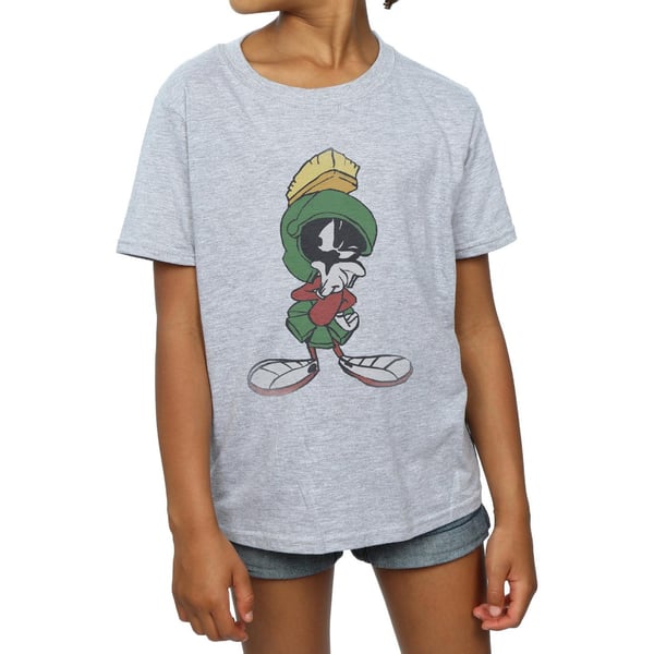 Looney Tunes Girls Marvin The Martian Pose Cotton T-Shirt