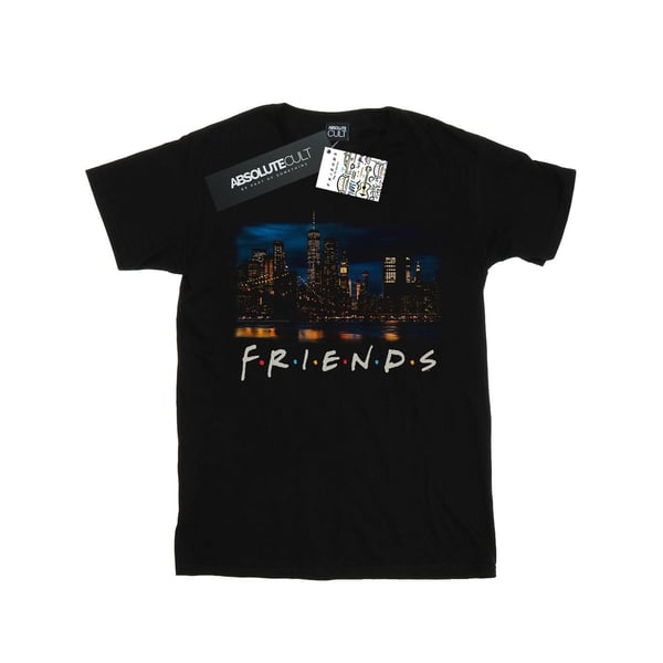 Friends Dam/Dam New York Skyline Foto Bomull Boyfriend T-Shirt