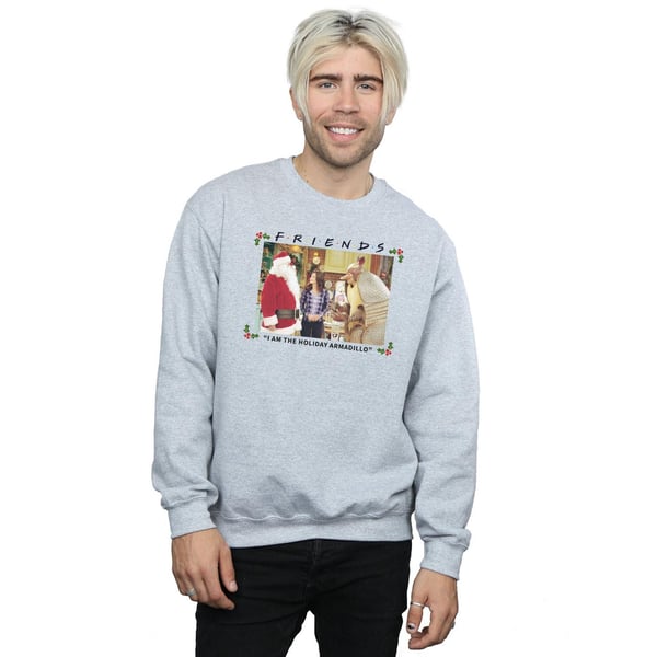 Friends Mens I Am The Holiday Armadillo Sweatshirt