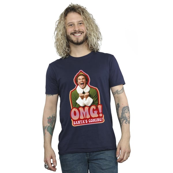 Elf Mens Santa´s Coming T-Shirt