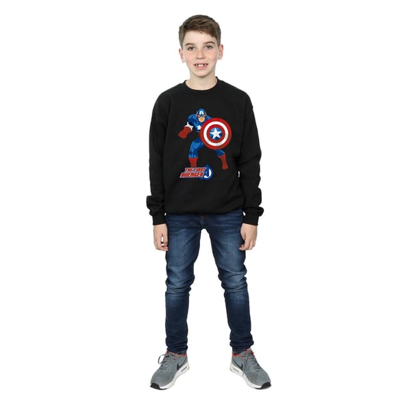 Marvel Boys Captain America The First Avenger Sweatshirt