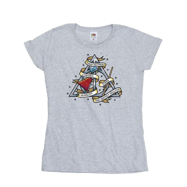 Harry Potter Dam/Dam The Deathly Hallows T-shirt i bomull