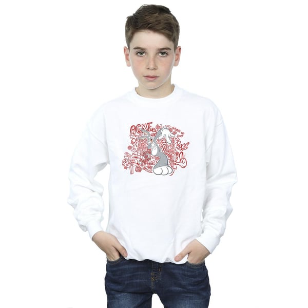 Looney Tunes Boys ACME Doodles Bugs Bunny Sweatshirt