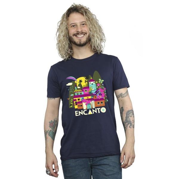 Disney Mens Encanto Many Houses T-Shirt