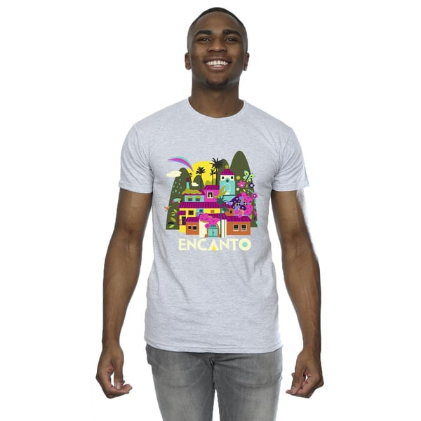 Disney Mens Encanto Many Houses T-Shirt