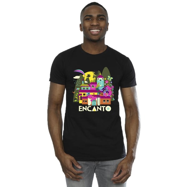 Disney Mens Encanto Many Houses T-Shirt