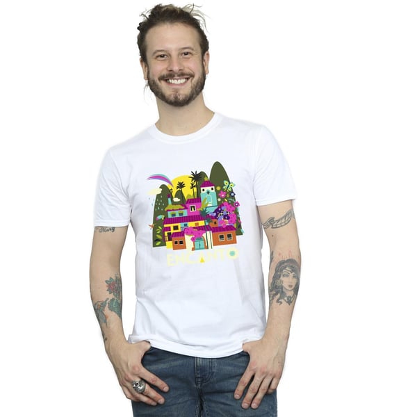Disney Mens Encanto Many Houses T-Shirt