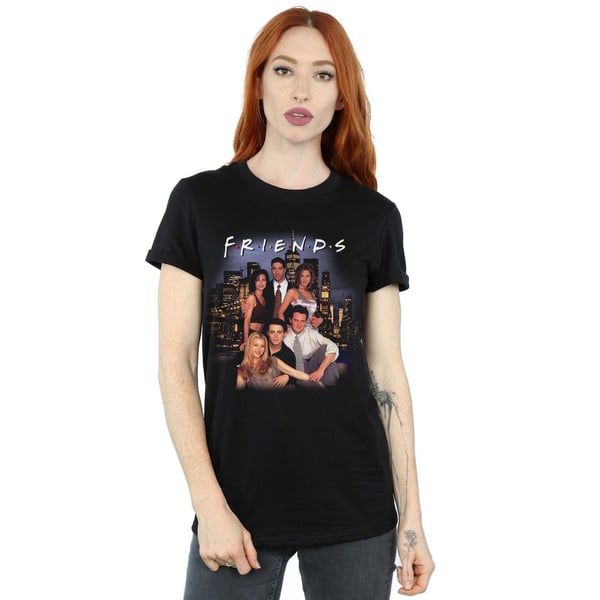 Friends Womens/Ladies Homage Group Photo Cotton Boyfriend T-Shirt