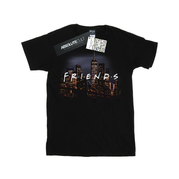 Friends Womens/Ladies Logo Skyline Cotton Boyfriend T-Shirt