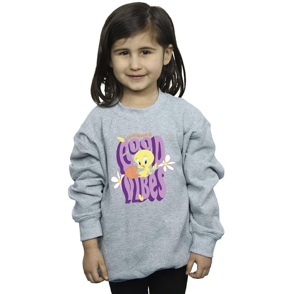 Looney Tunes Girls Tweeday Sunshine & Good Vibes Sweatshirt