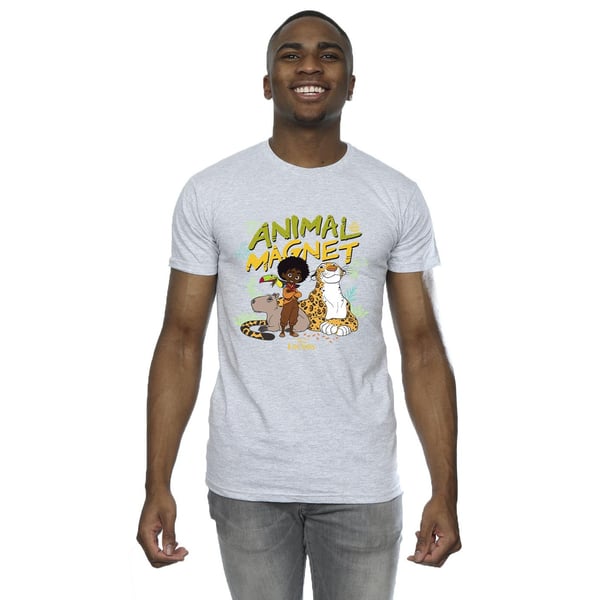 Disney Mens Encanto Animal Magnet T-Shirt