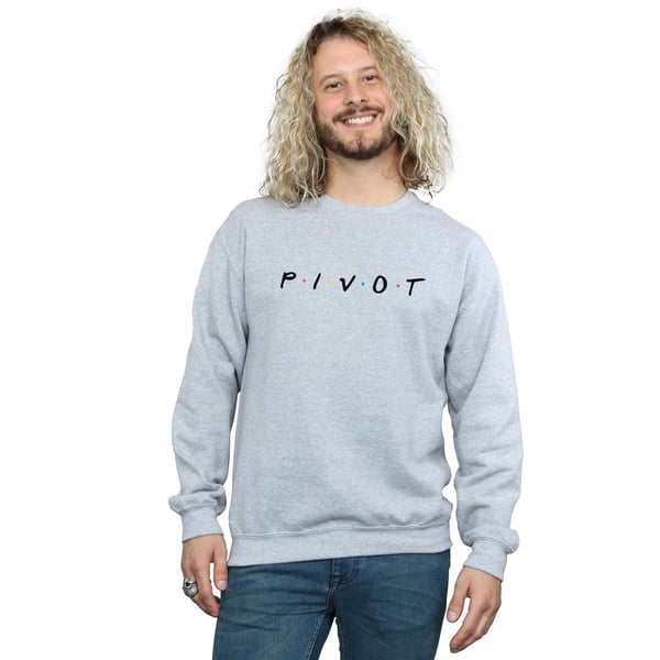Friends Mens Pivot Logo Sweatshirt