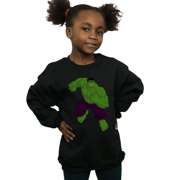 Marvel Girls Hulk Pose -collegepaita