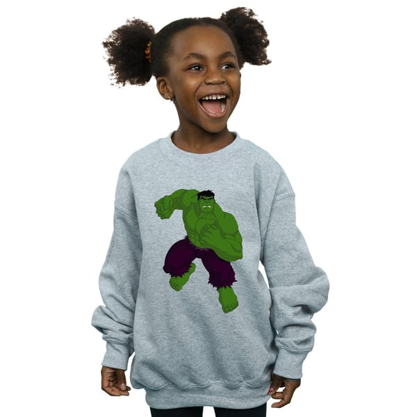 Marvel Girls Hulk Pose -collegepaita