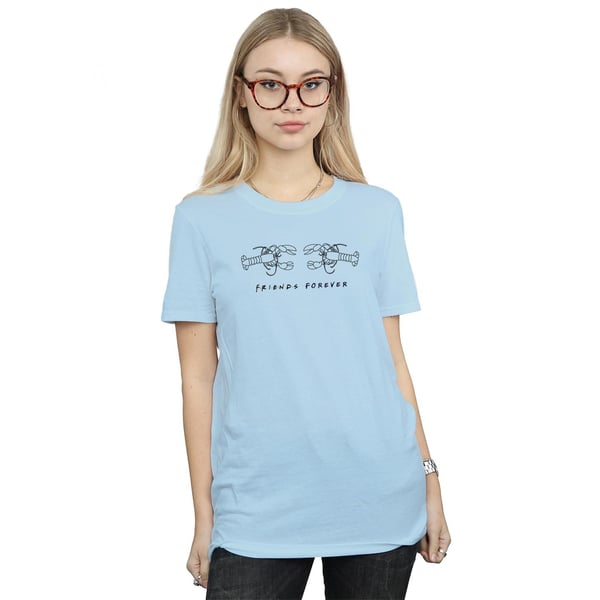 Friends Womens/Ladies Lobster Logo Cotton Boyfriend T-Shirt