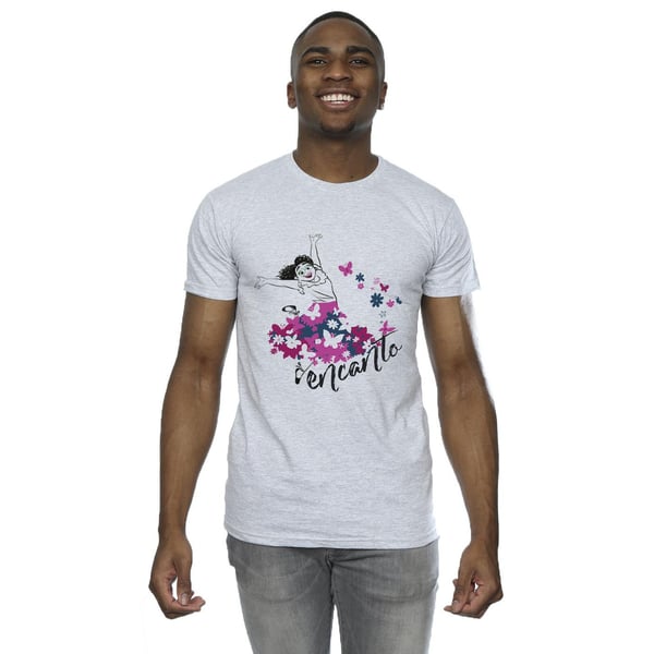 Disney Mens Encanto Mirabel Flower T-Shirt