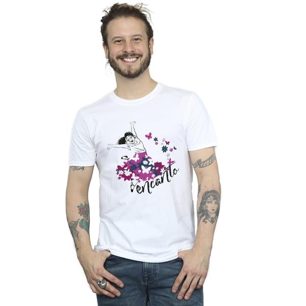 Disney Mens Encanto Mirabel Flower T-Shirt