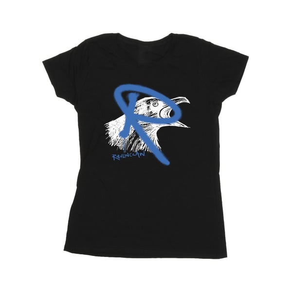 Harry Potter Womens/Ladies Ravenclaw Pop Spray Cotton T-Shirt