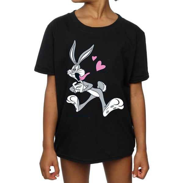 Looney Tunes Girls Bugs Bunny In Love Cotton T-Shirt