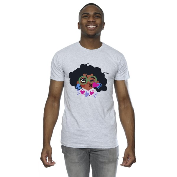 Disney Mens Encanto Mirabel Kiss T-Shirt