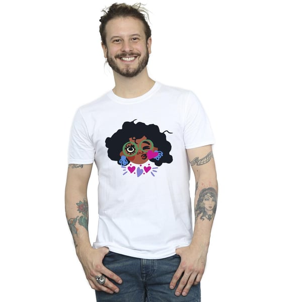 Disney Mens Encanto Mirabel Kiss T-Shirt
