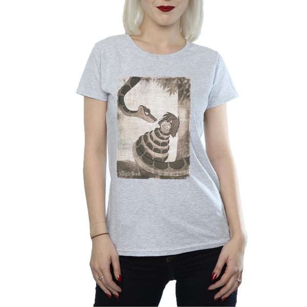 Disney Womens/Ladies The Jungle Book Hypnosis Cotton T-Shirt