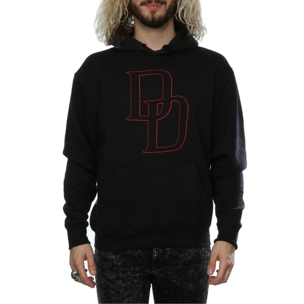 Marvel Miesten Daredevil Logo Outline Huppari