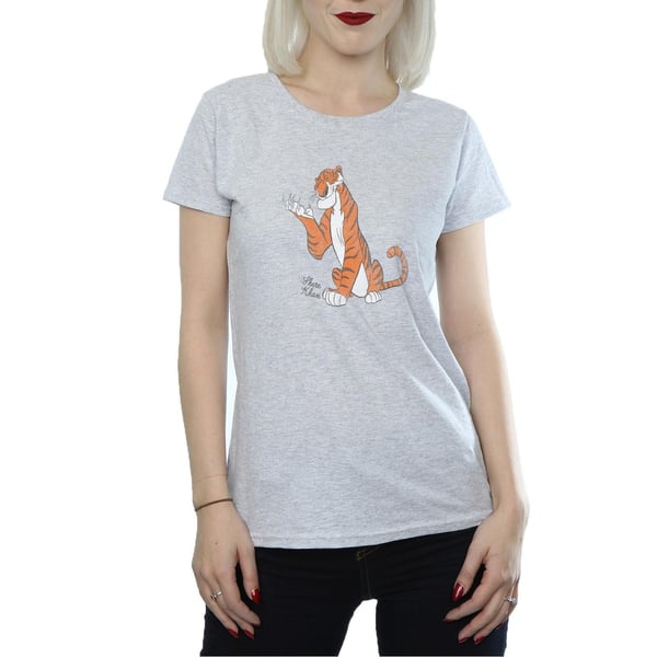 Disney Womens/Ladies The Jungle Book Classic Shere Khan Cotton T-Shirt