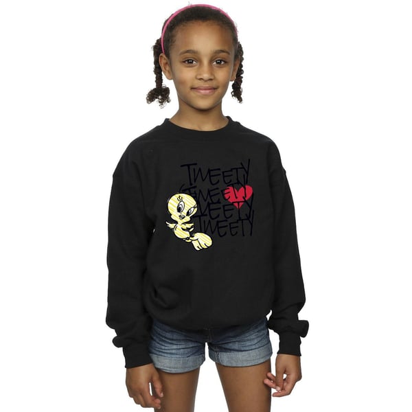 Looney Tunes Girls Tweety Love Heart Sweatshirt