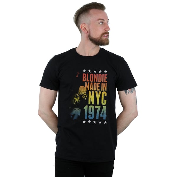 Blondie Mens Rainbow NYC T-Shirt