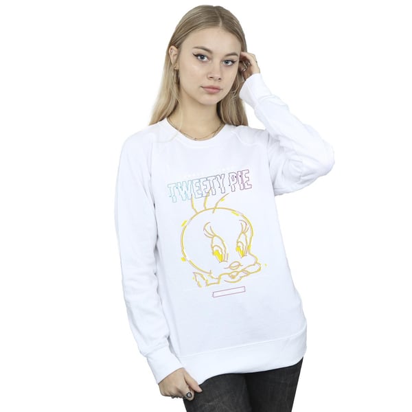 Looney Tunes Womens/Ladies Tweety Glitch Sweatshirt