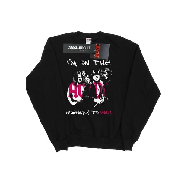 AC/DC Womens/Ladies I´m On The Highway To Hell Sweatshirt