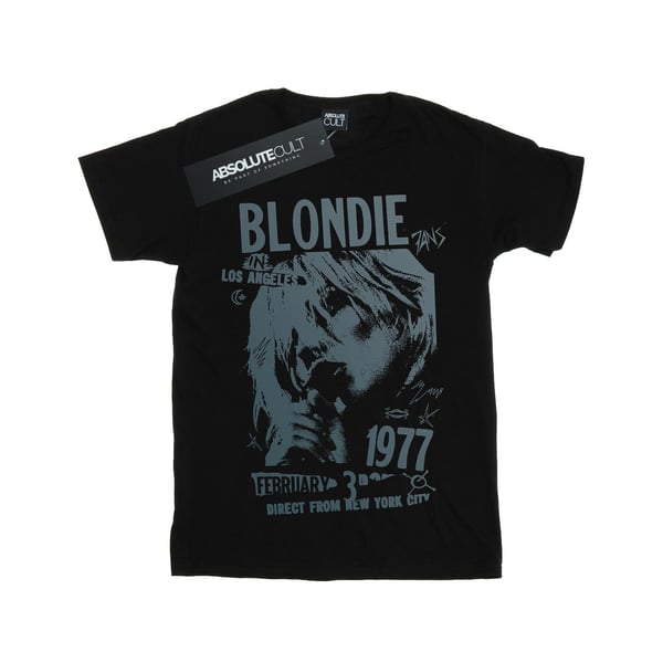 Blondie Mens Tour 1977 Chest T-Shirt Blondie Mens Tour 1977 Chest T-Shirt