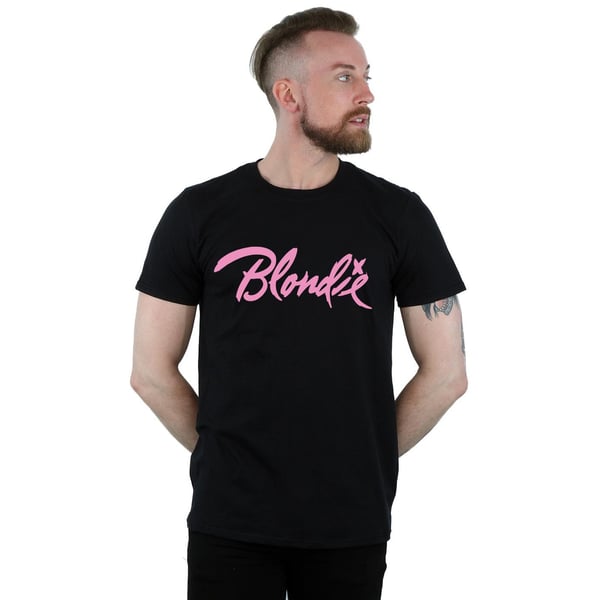 Blondie Mens Classic Logo T-Shirt