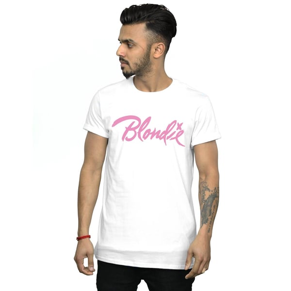 Blondie Mens Classic Logo T-Shirt
