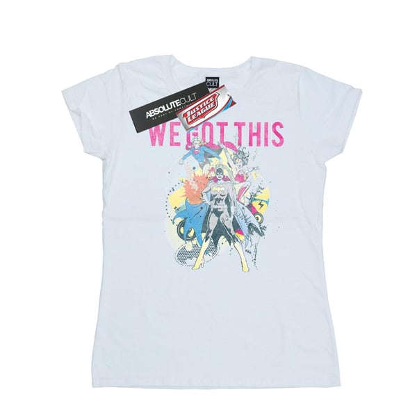 DC Comics Womens/Ladies Justice League We Got This Cotton T-Shirt