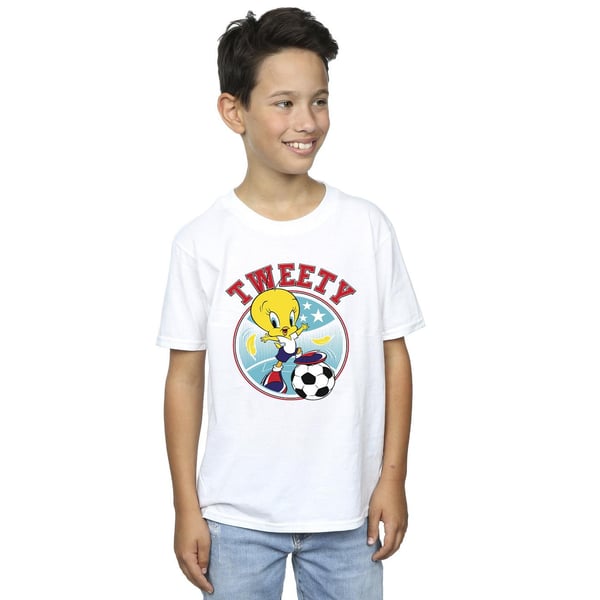 Looney Tunes Boys Tweety Football Circle T-Shirt