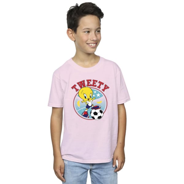 Looney Tunes Boys Tweety Football Circle T-Shirt