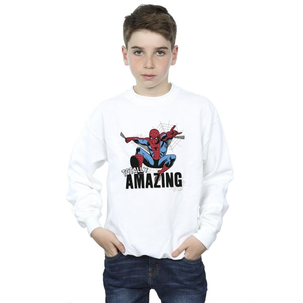 Marvel Boys Spider-Man Amazing Sweatshirt