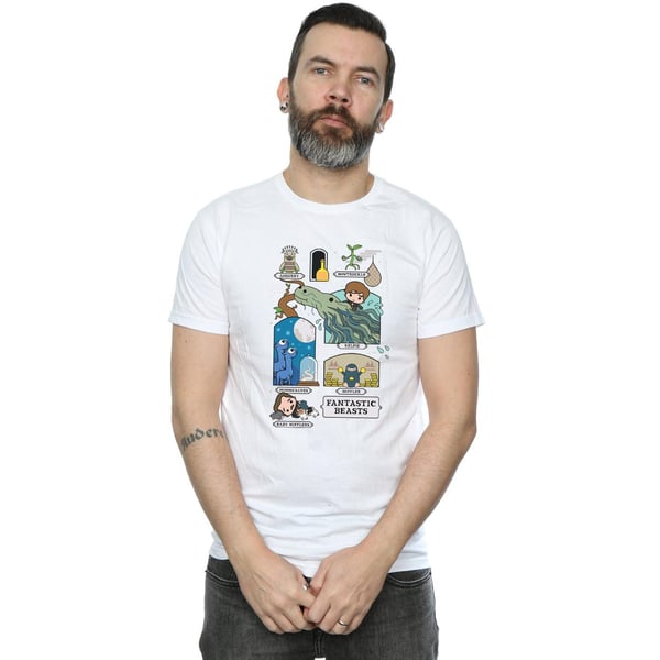 Fantastic Beasts Mens Chibi Newt T-Shirt