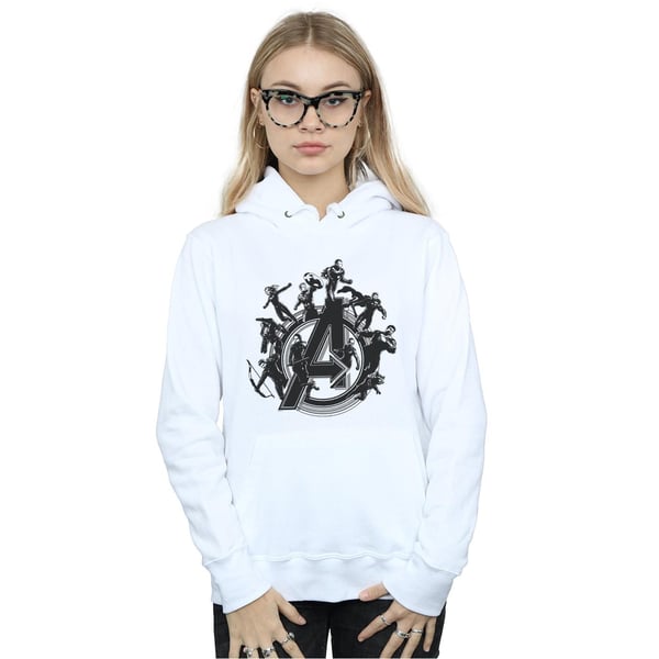 Marvel Womens/Ladies Avengers Endgame Hero Circle Hoodie