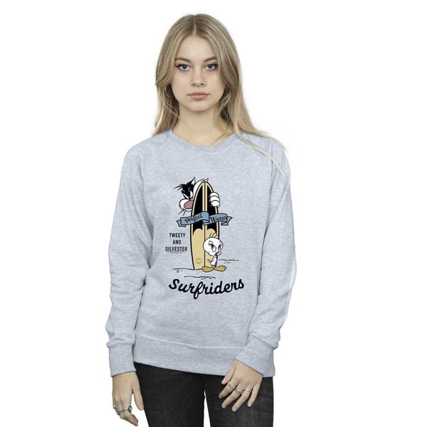 Looney Tunes Womens/Ladies Tweety And Sylvester Perfect Waves Sweatshirt