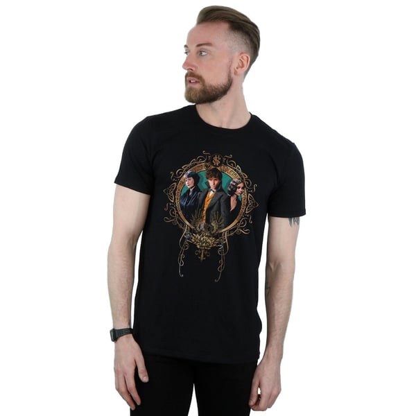 Fantastic Beasts Mens Tina, Newt And Leta T-Shirt