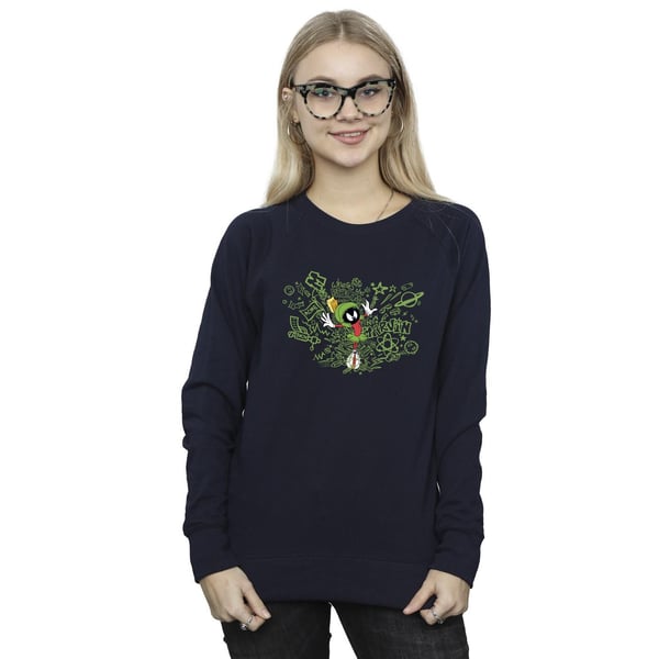 Looney Tunes Womens/Ladies ACME Doodles Marvin Martian Sweatshirt