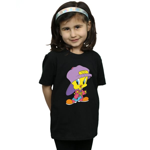 Looney Tunes Girls Tweety Pie Hip Hop Cotton T-Shirt
