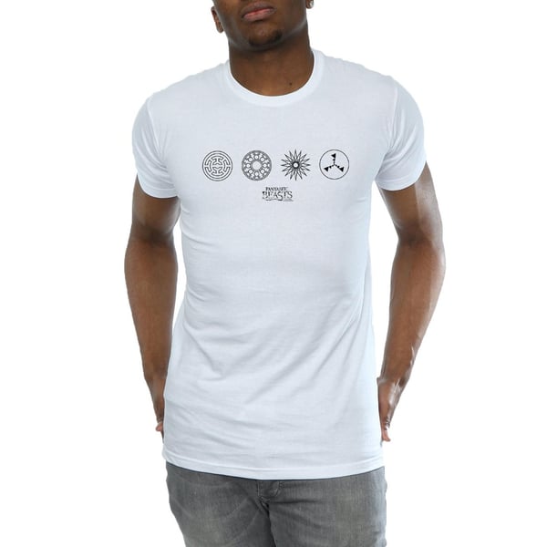 Fantastic Beasts Mens Circular Icons T-Shirt