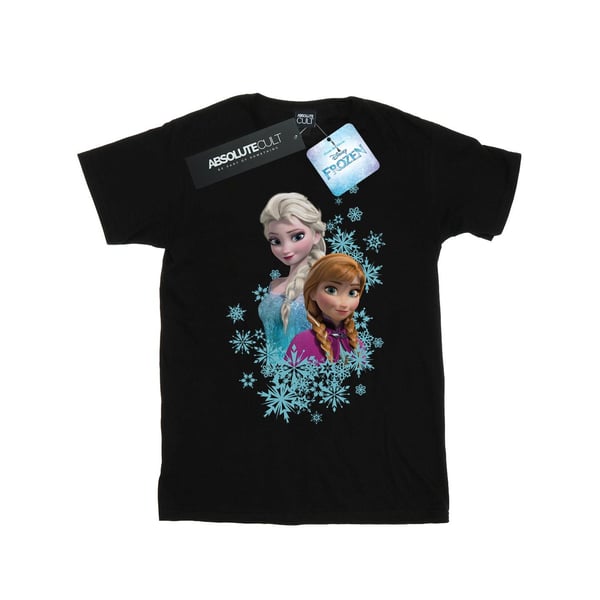 Disney naisten/naisten Frozen Elsa ja Anna Sisters puuvillainen Boyfriend T-paita