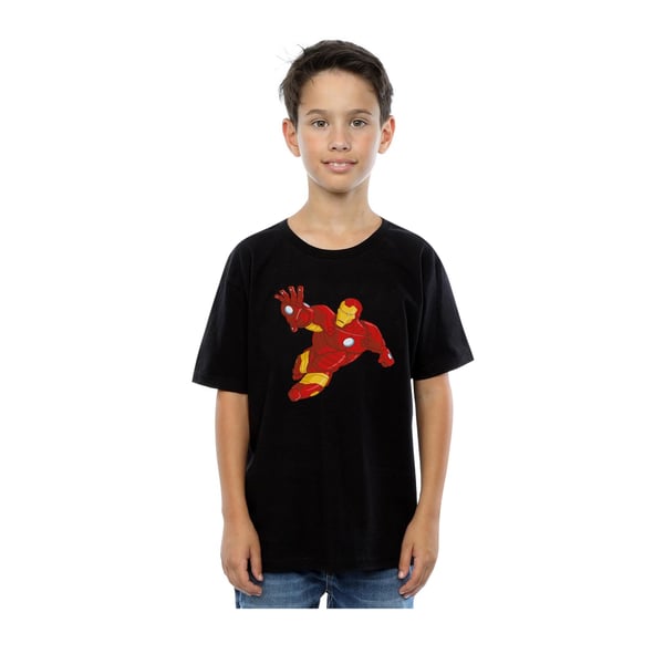 Marvel Boys Avengers Armoured Iron Man T-Shirt