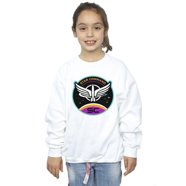 Disney Girls Lightyear Star Command Circle Sweatshirt